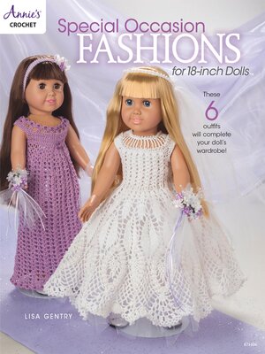 cover image of Special Occasion Fashions for 18-inch Dolls